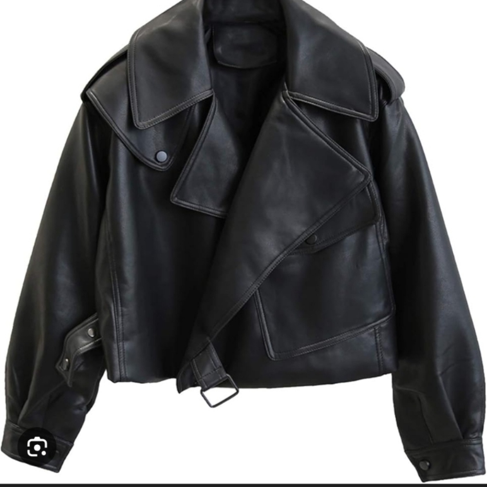 Faux Leather Jacket